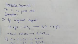 Organotin compounds [upl. by Drofxer]