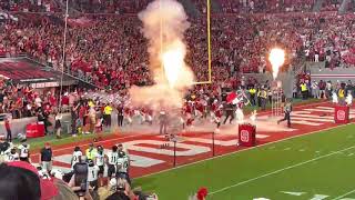 2022 NC STATE VS WAKE FOREST TEAM ENTRANCE I Tuffy Talk [upl. by Fusuy]