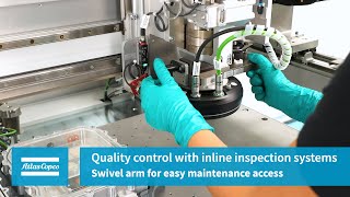 Inline inspection system with swivel function Efficient maintenance amp operation [upl. by Sandra]