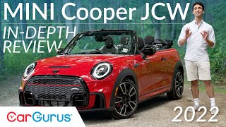 2022 MINI Cooper Review The miniest convertible on sale today  CarGurus [upl. by Ahtinak]