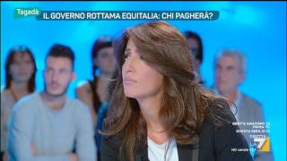 Tagadà  Il Governo rottama Equitalia chi pagherà Puntata 17102016 [upl. by Konrad510]