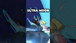 Necrozma Vs Lunala Into Fusion Cutscene🌙shorts shiny pokemon gaming [upl. by Shushan]