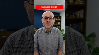 Which syllable is stressed  Part 3 ESL LearnEnglish Pronunciation SyllableStress SpeakEnglish [upl. by Assirrac]