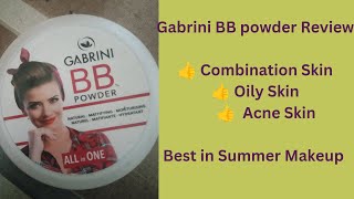 Gabrini BB powder Review  Gabrini Products [upl. by Nnayllek]