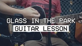 Alex Turner  Glass In The Park Guitar Lesson [upl. by Esac498]