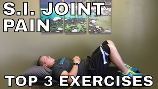 SI Joint Pain Top 3 Exercises [upl. by Annaohj]