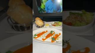 Everything I ate ✈️ Businesses class with British airways CLUB WORLD suite luxurytravel [upl. by Toth]