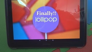 Here is Android 50 Lollipop Galaxy Note 101 [upl. by Enelegna]