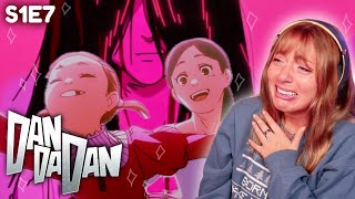 Screaming Crying Throwing Up  DanDaDan Episode 7 Reaction [upl. by Oelgnaed]