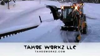 Tahoe Workz Snowblower  Another Deep Sierra Snowfall [upl. by Brey]