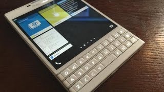 Blackberry Passport my initial thoughts amp hands on [upl. by Minette]