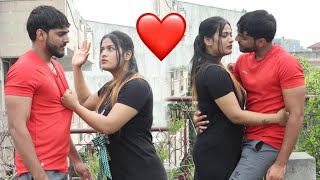 kissing prank on simmy 😘part 2 kausar khan [upl. by Yemrej]