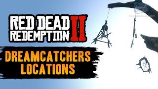 Red Dead Redemption 2  All Dreamcatcher Locations Guide [upl. by Selim611]