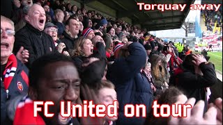 Torquay United  FC United of Manchester Feb 7 2015 [upl. by Andreana]