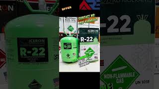 ICERON R22 GASUSA STANDARD NON FLAMEABLE GAS alramiz [upl. by Eliathan770]