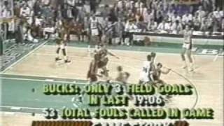 Bulls vs Bucks 1990 game 4 4 [upl. by Sadoc]