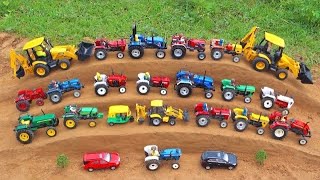 Mini tractor trolley videos  tractor jcb video  jcb video Jcb cartoon jcb gadi  tractor cartoon [upl. by Blaine]