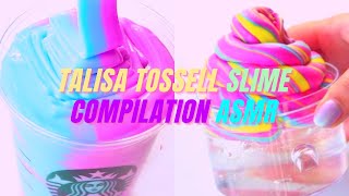 Talisa Tossell Slime Compilation ASMR  Satisfying Asmr Slime [upl. by Areik]