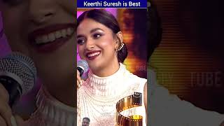 Keerthy Suresh is BestSouth actress keerthysuresh shorts [upl. by Mackoff]