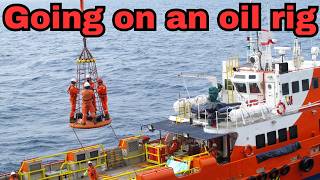 Going to an Oil Rig by Fast Boat [upl. by Stag177]