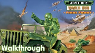 Army Men World War  Final Front Walkthrough [upl. by Nnayllas]