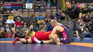 Olympic Wrestling Trials  Jake Varner vs Kyle Snyder Match 3  Full Match [upl. by Vitia681]