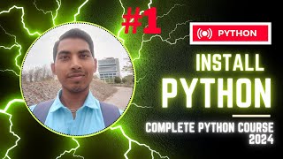 Program 1 What is Python How to install Python in VS Code  Complete Python Course VarinderCTO [upl. by Tessa]