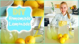 How To Make Lemonade  Easy DIY Lemonade Recipe [upl. by Cunningham]