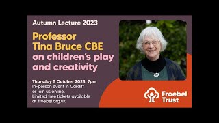 Froebel Trust Annual Lecture 2023 [upl. by Aldwin813]