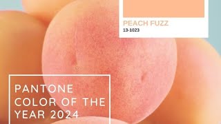 PANTONE COLOUR OF THE YEAR 2024 [upl. by Iba]