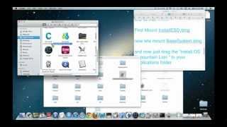 Install Mountain Lion UniBeast 151 amp InstallESDdmg [upl. by Yolande986]