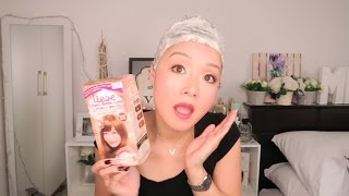 Trying Liese Creamy Bubble Hair Color  Review  Philippines [upl. by Eilyah]