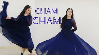 Cham Cham Bollywood Dance Cover  BAAGHI  Vartika Saini Choreo  Easy dance steps on Cham Cham [upl. by Enilasor]