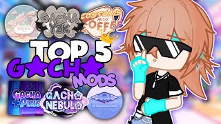 TOP 5 MEJORES GACHA MODS DESCARGABLES EN 2024 [upl. by Ardnahcal]