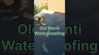 Old Monti Seepage Problem Solution । Roof Monti Seepage Solution । Old Monti Waterproofings Coating [upl. by Rossy499]