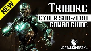 HOW TO PLAY SEKTOR  Mortal Kombat X Triborg quotSektorquot Gameplay Mortal Kombat XL [upl. by Ioves]