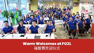 ✨ Warm Welcomes at FOZL 福智霖欢迎仪式 ✨ [upl. by Annerol]