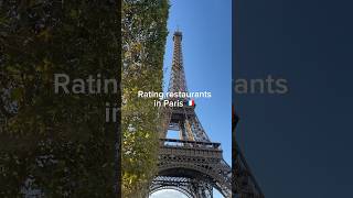 Rating restaurants in Paris France 🇫🇷 Best restaurants in Paris France [upl. by Siger]