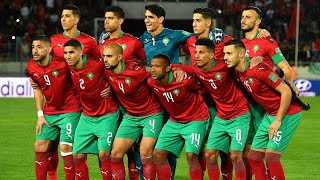 Jugadores de la selección de Marruecos hablando en Árabe Marroquí Dariya  Darija 🇲🇦 [upl. by Yklam]