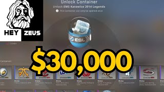 Heyzeus just opened a Katowice 2014 capsule 30000 [upl. by Amled]