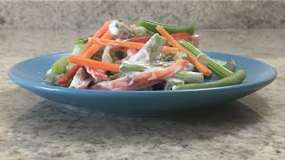 Ensalada Griega de Vainitas  Galería de Recetas  GDRC49 [upl. by Avilo749]