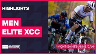 MontSainteAnne  Men Elite XCC Highlights  2024 WHOOP UCI Mountain Bike World Cup [upl. by Posehn287]