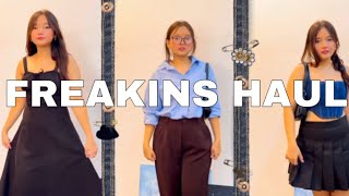 Freakins Haul korean pantcorsetsdress  freakins freakinshaul [upl. by Amiel343]