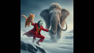 MAMOTH JOKER AND THE KITTENS ARCTIC ADVENTURE cat kitten joker story [upl. by Trbor]