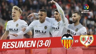 Resumen de Valencia CF vs Rayo Vallecano 30 [upl. by Ofori]