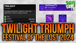 Twilight Triumph 2024  SPECTRAL CARAPACE Emblem  Lost Memento Guide FOTL 2024  Destiny 2 [upl. by Carmina]