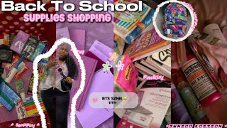 BACK TO SCHOOL SUPPLIES SHOPPING  HAUL 2024 [upl. by Leamiba400]