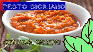 PESTO ALLA SICILIANA ricetta tipica da provarericetteflash Ep104 [upl. by Larkin]