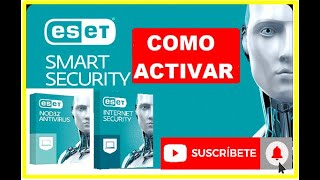 COMO ACTIVAR ESET NOD 32 ANTIVIRUS [upl. by Ecirtap56]