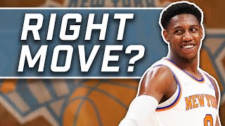 Why the Knicks’ Rookie Extension for RJ Barrett Will Pay Off  The Mismatch  The Ringer [upl. by Amil723]